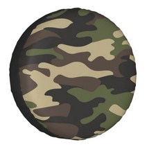 Marpat 군대 카모 타이어 커버 4WD SUV 우드랜드 위장 스페어 휠 수호자 지프 랭글러 14 