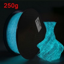 3D 프린터 용 1.75MM Pla 글로우 PLA 필라멘트 야광운 프린팅 플라스틱 빛나는 무지개 반딧불 별이 하늘