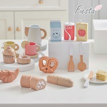 피에스타 원목 소꿉놀이 애프터눈 티 세트, 단품