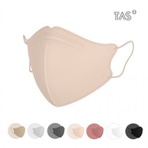 [50매] KF94 타스 플러스 마스크 새부리형 대형 비말차단 보건용 컬러 국산, KF94 타스플러스 대형 블랙 50매