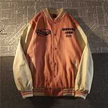 커플코트 타입 야구복 남성 여성 트렌드 봄가을 계절 멋진 와이드 루즈핏 4998781758, XL, 주황색 462 더블레이어 퀄리티