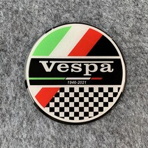 베스파 프리마베라 150 스프린트 GTS 300 ie LXV 125 용 3D 반사 오토바이 자석 스티커 이탈리아 국기 배, 16P