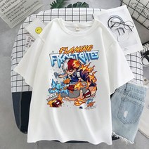 옴니뷰 Anime T-shirt men Graphic Cartoon Titan Attack Shingeki No Kyojin 티셔츠 하라주쿠 오버사이즈, 01 S9197-White_06 XXL