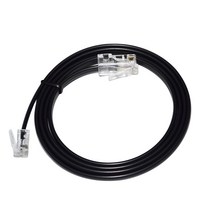 충전 케이블 전선 RJ11 6P4C TO RJ45 이더넷 모뎀 용 8P8C 연장 ADSL 데이터 전화 패치 광대역 고속 BT 인터넷 연결, [04] 5M