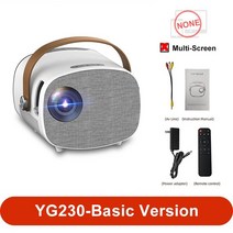 공간빔 초단초점빔프로젝터 프로젝트 미니빔 매니아 JIADA-YG230 휴대용 D 미니 프로젝터 홈 엔터테이먼트 영화 스크리닝 지원 10 0P 비디오 멀티미디어 플레이어, 01 Multimedia, AU 플러그
