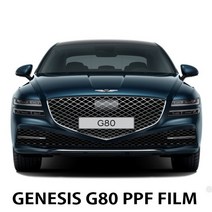 올뉴제네시스 G80 PPF 보호필름-네비공조기도어컵엣지, 공조기
