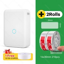 휴대용라벨기 블루투스 네임 스티커 라벨 카드 프린터 Niimbot-라벨 프린터 D110 가장 저렴한 미니 무선, 04 Add 2Trans Label