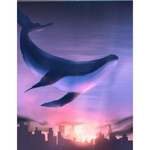 세진 NEW 보석십자수 제품 72가지 신제품 새로운 취미생활 보석 십자수 보석십자수, 34x44 풍선 고래탑