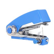 가정용미싱 미니재봉기 재봉틀Hndheld Sewing Mhine Port Mini Stithing utomti Feeding DIY Hnd Sewer for, 한개옵션0