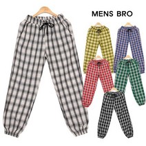 (HD)348시애틀체크조거팬츠