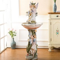 BAZA 북유럽풍 천사 인테리어 대형 분수대 130CM, 130X49X49CM