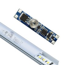 스마트 지능형 LED 조명 조광기 정전 용량 센서 모듈 1 개 5V-24V 8A PCBALED 제어 터치 스위치, 01 Blue