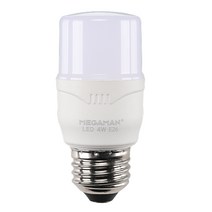 T-벌브 LED MEGA 4TYPE(4W) 전구색 KS, 단품, 단품
