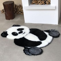 미끄럼 방지 침실 거실 러그 카펫 3D 털 카펫 인조 가죽 러그 동물 모양 영역 거실 매트 Tapete 키즈 룸 장식