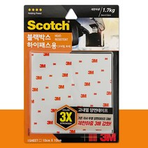 (다드몰) 3M 폼 양면테이프 블랙박스 하이패스용(고내열1.7kg) (a2589ea5636), 쿠팡 다드몰 본상품선택