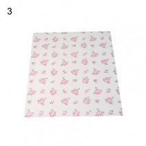 식품포장지 5스타일 00Pcs 오일 방수 음식 포장지 눈 왁 스 종이 케이크, 02 3
