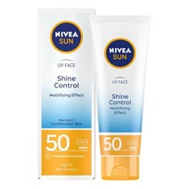 NIVEA 니베아 SPF 50 페이스 샤인 컨트롤 썬크림 50ml, 1팩