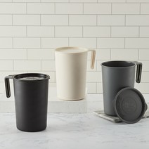 비스비바 밀폐 음식물 쓰레기통 145040 2L 그레이