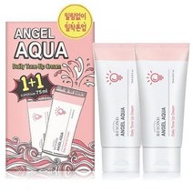 비욘드 엔젤아쿠아 톤업크림 1+1 기획 75ml+75ml/미백크림 데일리크림 브라이트닝