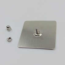 볼트식 테이프형 벽 부착판 나사 플레이트 스테인리스 스틸 강력접착 대리석 타일 유리, 대형