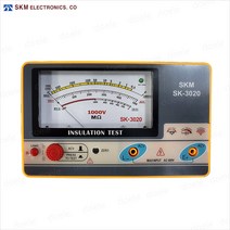 SKM SK-3020 디지털 절연저항계/1000V 2000M옴/메가테스터기