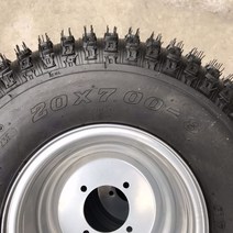 사발이 타이어 ATV 20X7-8, 소형 4홀 휠 타이어