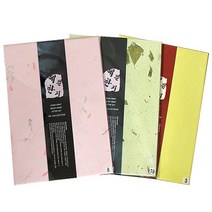 [문구조아] 예한 예쁜한지 A4 15매 편지지 01. 연분홍, 4개