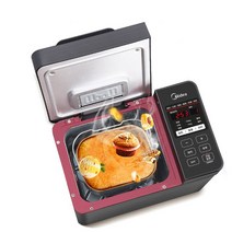 GB 제빵기 멀티쿠커 가정용 제빵기 빵 메이커 전기 빵 토스터 완전 자동 지능형 국수 발효 빵 베이킹, 검은 색, 유럽 ​​연합