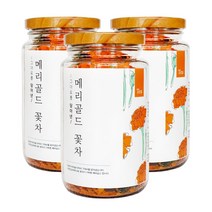 권뱅푸드 메리골드 꽃차 국산, 3개, 25g