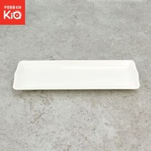KJ멜라민 생선사라 대 업소용 사각 찬기 접시 그릇, 쿠팡 ZERONE 본품