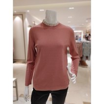 요하넥스 플리츠넥라인니트티 D3A3NQ73