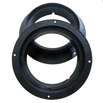 아우디 스피커 견고한 스피커 스페이서 아우디 Q5 앞문 수리 링 매트 패드 어댑터 와셔 오디오 설치 6.5 2, 한개옵션0