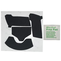 Razer Viper Ultimate 용 마우스 사이드 그립 Anti-Slip Elastic 세련된 스킨 스티커, 02 B, 한개옵션1