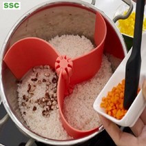 SSC 스크래치 없는 밥솥 칸막이 이유식 밥솥나눔칸 국산 쿠쿠 쿠첸 호환, 민트, 1개