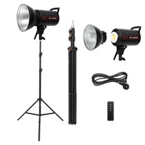 썬빔라이트 슈퍼스탠드 지속광 스튜디오 유튜브 방송 촬영 조명 세트 KIT-80W03, 썬빔 슈퍼스탠드 세트