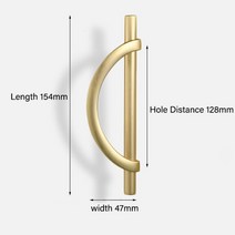 전원주택대문 옛날문고리 대문빗장 오도시 옛날대문장식 대문장식세트 한옥문 한옥문짝 한옥인테리어 라이트 럭셔리 반원형 캐비닛 핸들 옷장 주방 찬장 신발 캐비닛 도어 핸들 96, 골드 와이어 드로잉128