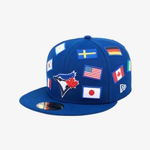 뉴에라모자 NQB 12731472 뉴에라 MLB 올 오버 플래그 토론토 블루제이스 사이즈캡, 712