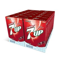 7-UP 세븐업 파우더 가루 드링크 무설탕 주스 체리 믹스 6개입 12팩