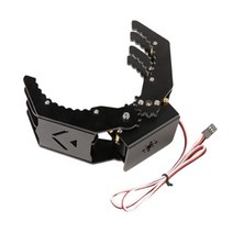 로봇손 로봇 집게 손가락 코딩 팔 DIY 유니버설 클로 그리퍼 하드 알루미늄 유리 섬유 매니펄터, A