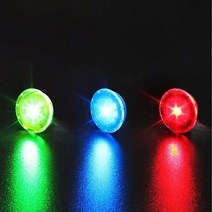 타프 웨빙 스트링가드 클립형 LED 스트링라이트, 블루 2P