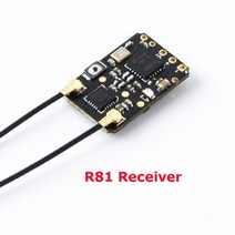 입문용 드론 부품 Radiomaster R81 R84 R86 R86C R88 V2 리시버 4CH 6CH 8CH 16CH FRSKY D8 D16 TX16S SE RC FPV, [01] R81 Receiver
