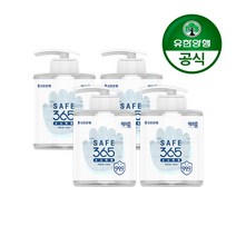 유한양행 [본사직영] 해피홈 SAFE365 겔타입 손소독제 500mLx4개, 단품