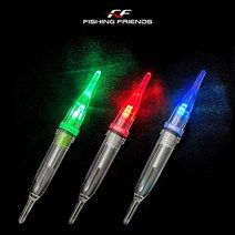 FF 초고휘도 LED 슈퍼라이트 미니 갈치낚시 집어등 램프 갈치루어 풀치 호래기, 1개입_점등형-레드