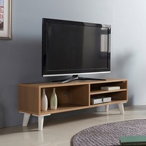 수디자인가구 도도 1000 선반형 TV거실장 티비다이 미니장식장 TV장/거실장, 오크