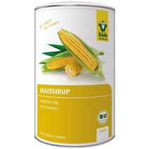 독일직구 라브 바이탈푸드 바이오 옥수수 시럽 파우더 네츄럴 단맛 옥수수로 만든 설탕 대체품 쉽게 용해되고모어 투여된 비건 글루텐 프리 500g, 수량, 상세참조