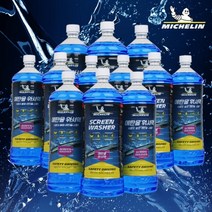미쉐린 차량용 에탄올 워셔액 1.8L 12개입