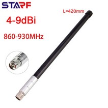 광접속기 4 9dbi 유리 섬유 옴니 안테나 868mhz 915mhz 8dbi 헬륨 핫스팟 hnt 광부 lora lte 야외 장거리 수신 안테나, Black, China