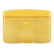 EZbrnd EZ-Pull 카운터탑 슬림폴드 핸드 타월 디스펜서 주방욕실사.. 정품보장, Yellow