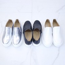 국산 여성 키높이 통굽 슬립온 스니커즈 단화(3CM) 슬립온 여성 스니커즈 단화 신발 실내화