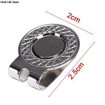 모자 클립과 골프 공 마크 마그네틱 야외 합금 마커 용품 액세서리 드롭, 01 as shown